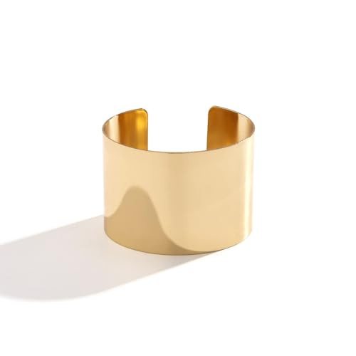 Shining Diva Gold Plated Kada Bangle Cuff Bracelet for Women - Image 2