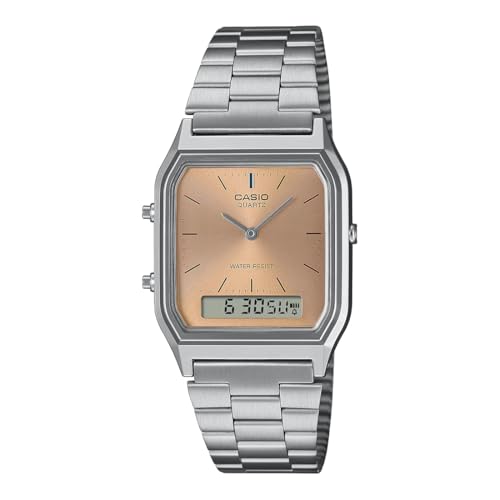 Casio Vintage Orange Dial Watch - Image 2