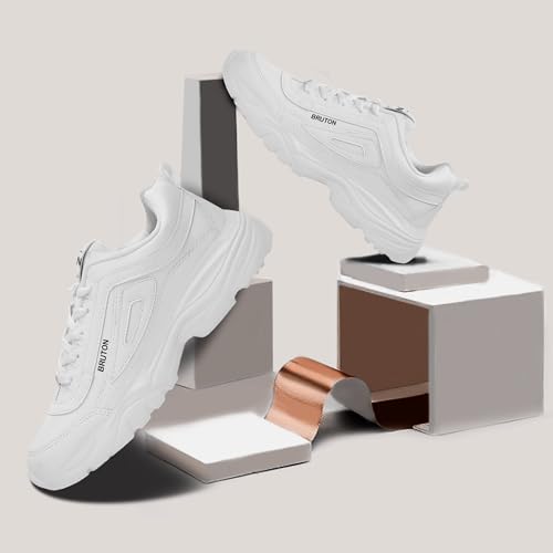 BRUTON EVA Lite Sport Shoes Running Shoes for Men- White - Authentic BRUTON Footwear | UrbanThreads - Image 5