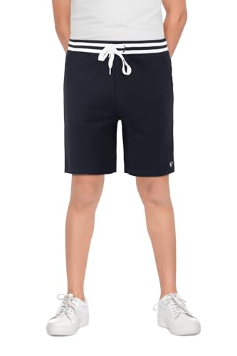 Allen Solly Boys Solid Shorts with Rib - Image 2
