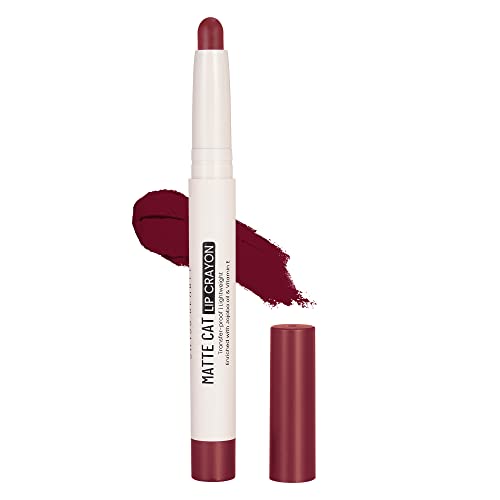 Swiss Beauty Non-Transfer Matte Cat Lip Crayon Water-Resistant - Image 2