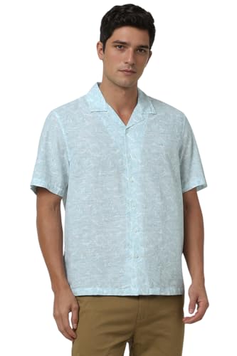 Peter England Men Cotton Casual Half Sleeve Shirt - Image 2