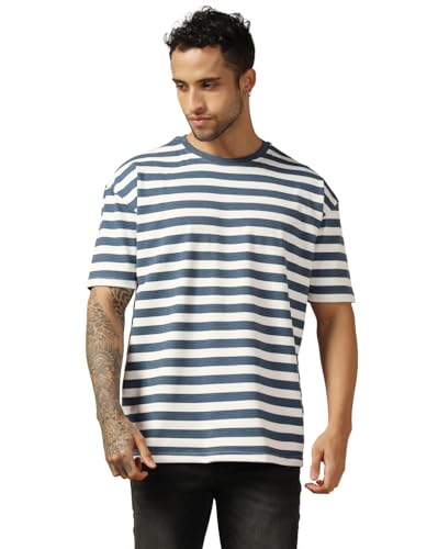 Leriya Fashion Mens T-Shirt | t Shirt for Men| Oversized t Shirt for Men| Loose Fit t Shirt for Men - Authentic Leriya Clothing | UrbanThreads - Image 2