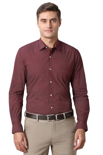 Peter England Men's Printed Formal Shirt 100% Cotton - Image 2