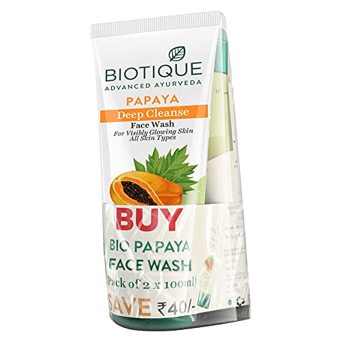 Biotique Papaya Deep Cleanse Face Wash Gentle Exfoliation - Image 4