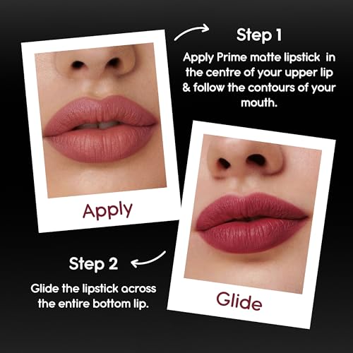 Insight Cosmetics Prime Matte Lipstick Hyaluronic Acid Rosehip Oil - Image 5