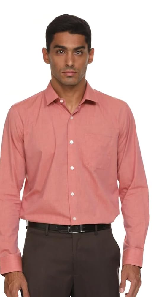 Peter England Men's Cotton Regular Fit Shirt - Image 3