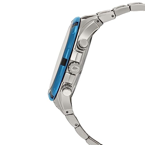 Casio Edifice Black Silver Chronograph Watch - Image 5