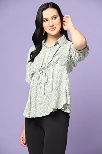 Leriya Fashion Women Rayon T Shirt | Casual Loose Fit | Oversized T Shirt - Authentic Leriya Clothing | UrbanThreads - Image 5