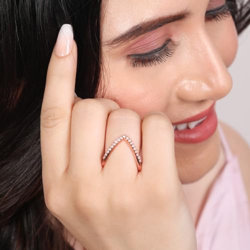 ZAVYA 925 Sterling Silver Heart CZ Ring for Women - Image 4