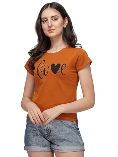 Leriya Fashion Women's Love Graphic T Shirt Cute Funny Cap Sleeve Casual Cotton Tee Tops (Medium, Li - Authentic Leriya Clothing | UrbanThreads - Image 2