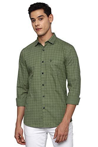Allen Solly Men's 100% Cotton Straight Fit Shirt - Image 2