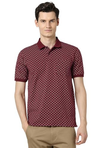 Peter England Men's Cotton Regular Fit Printed T-Shirt - Image 2