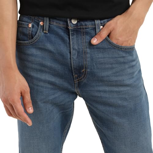 Levi's Men's 512 Slim Tapered Fit Mid Rise Blue Jeans - Image 5