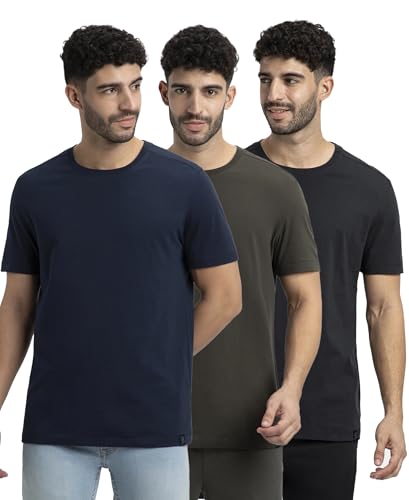 Jockey Men’s Super Combed Cotton Round Neck Half Sleeve T-Shirt - Image 2