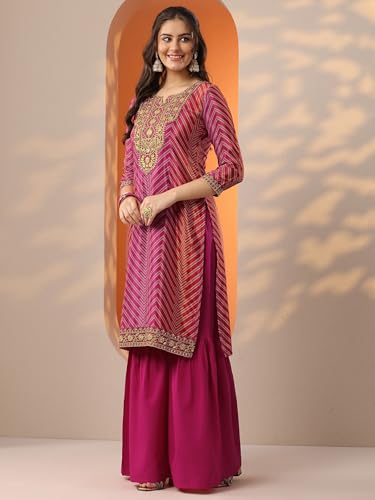 Libas Women's Organza Kurta Set - Authentic Libas Clothing | UrbanThreads - Image 3