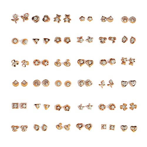 Shining Diva Multicolour Earrings Combo 36 Pairs for Women and Girls - Image 2