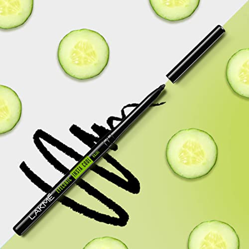 Lakme Eyeconic Insta Cool Kajal Black Cooling Kohl Liner - Image 5