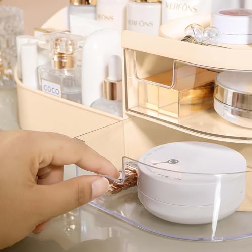 ZUKU Makeup Organizer Stand Desk Storage Box - Image 5