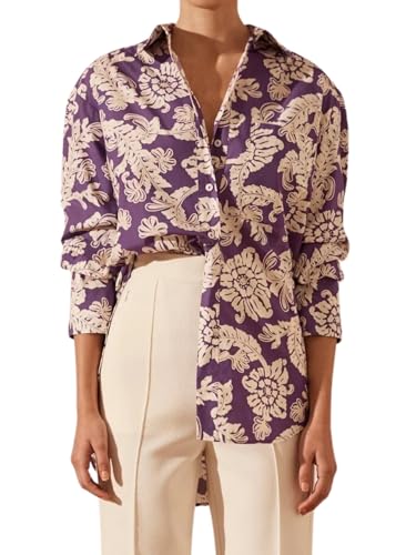 Leriya Fashion Women Rayon Shirts Korean Style Long Sleeve Oversized Button Down | Workwear Top for - Authentic Leriya Clothing | UrbanThreads - Image 2