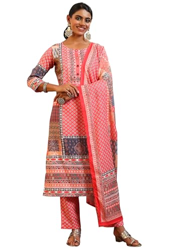 Floral Linen Kurta Set: Vibrant Style & Effortless Comfort | UrbanThreads - Image 2