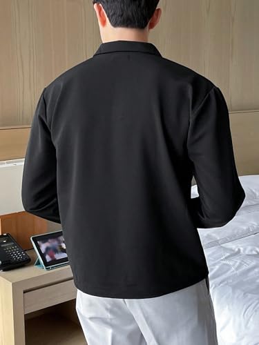 Leriya Fashion Men's Lycra Blend Regular Fit Polo T-Shirt Plain & Versatile (Available in Plus Size - Authentic Leriya Clothing | UrbanThreads - Image 5