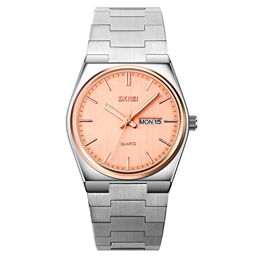 SKMEI Men's Analog Quartz Stainless Steel Watch - Image 2