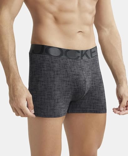 Jockey Men's Tactel Microfiber Stretch Printed Trunk - Image 4