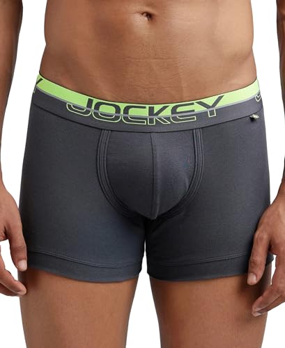 Jockey FP03 Men's Super Combed Cotton Rib Trunk - Image 2