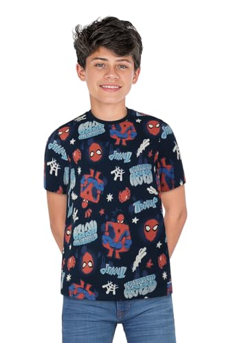 Allen Solly Boys Character All Over Print Crew Neck T-shirt - Image 2