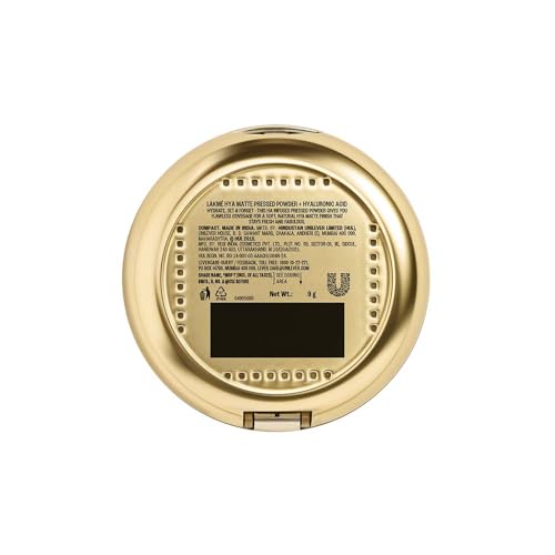 Lakme 9to5 Hya Matte Pressed Powder Ivory 9gm - Image 4