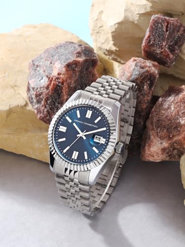 French Connection Blue Dial Stainless Steel Watch - Image 4