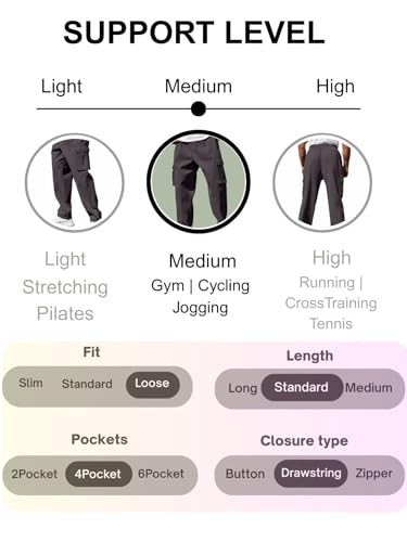 Leriya Fashion Men Mid Rise Cargo Joggers – Cotton Loose Fit Utility Pants with 6 Pockets | Durable - Authentic Leriya Clothing | UrbanThreads - Image 5