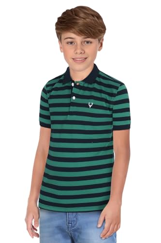 Allen Solly Boy's Cotton Regular Fit Polo T-Shirt - Image 4