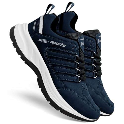 BRUTON EVA Lite Blue Running Shoes - UrbanThreads India - Image 2