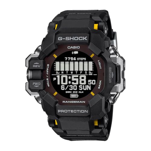 Casio G-Shock GPR-H1000-1DR Digital Dial Black Men's Watch - Image 2