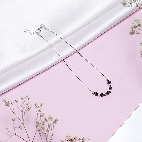 ZAVYA 925 Sterling Silver Chain Look Anklet Women - Image 5