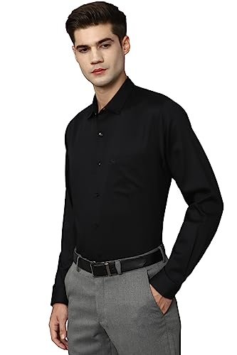 Allen Solly Men Cotton Solid Regular Fit Shirt - Image 4