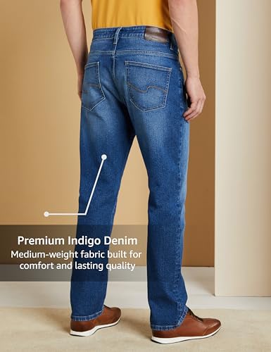 Symbol Men's Cotton Stretch Jeans Regular Fit - Image 4