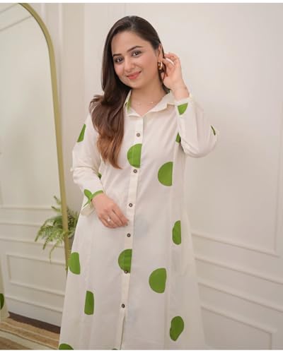 Leriya Fashion Anarkali Kurta-Set for Women – Viscose Rayon Printed Kurta & Straight Pant | Festive - Authentic Leriya Clothing | UrbanThreads - Image 3