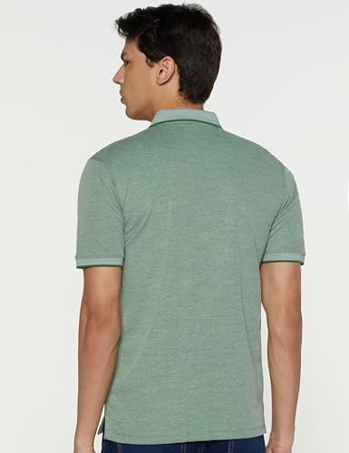 Peter England Men's Regular Fit Half Sleeve Polo T-Shirt - Image 4