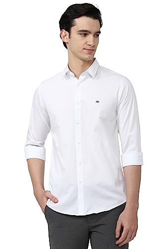 Peter England Men's Cotton Slim Fit Full Sleeve Casual Shirt - Image 2