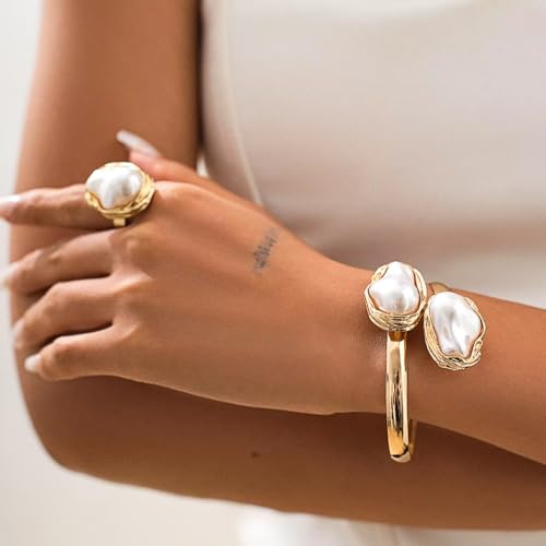 Shining Diva Fancy Bracelet Ring Necklace Set for Women - Image 4