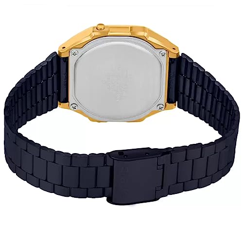 Casio Unisex A168WEGB-1BDF Black Digital Watch - Image 5