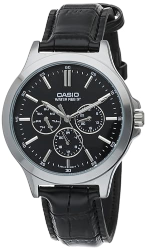 Casio MTP-V300L-1AUDF Analog Black Dial Men's Watch - Image 2