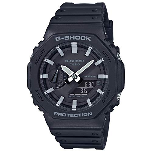 Casio GA-2100-1ADR Analog-Digital Black Dial Men's Watch - Image 2