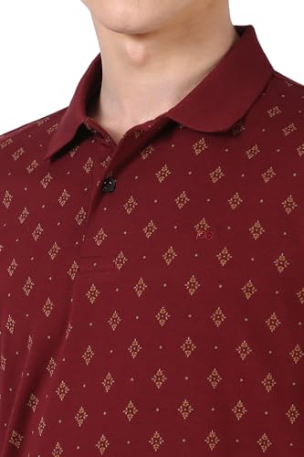 Peter England Men's Cotton Regular Fit Polo T-Shirt - Image 5