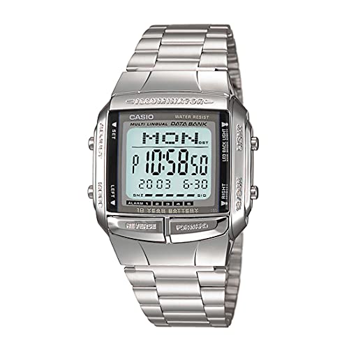 Casio DB-360-1DF Unisex Digital Grey Dial Watch - Image 2
