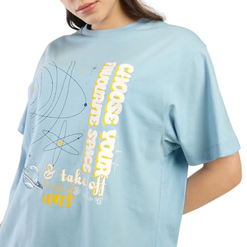 Levi's Women's Cotton Solid Oversized Polo T-Shirt - Image 5