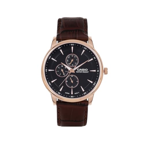 Casio Enticer MTP-SN3KRL-1A Black Dial Watch - Image 2